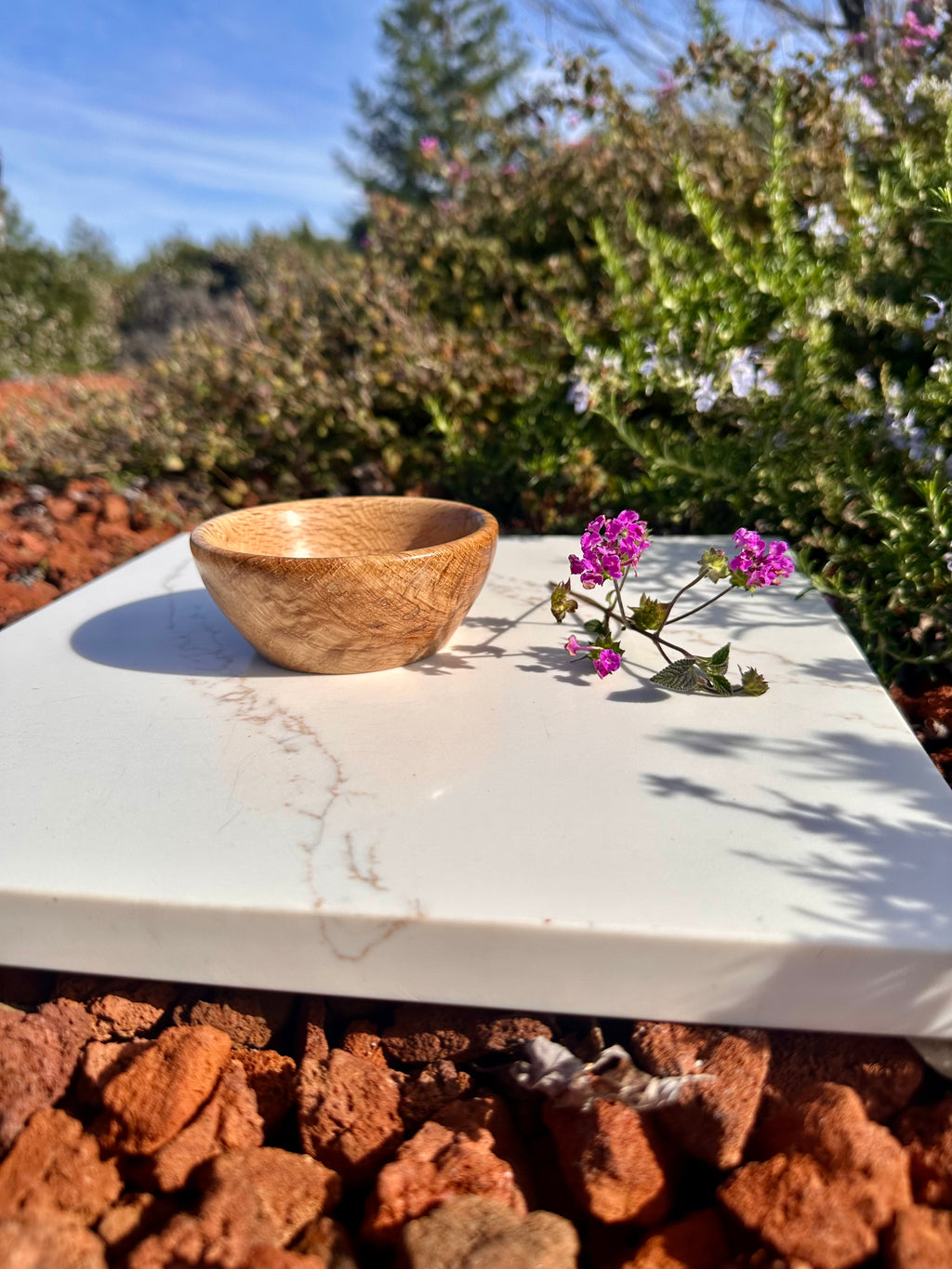 Handturned White Oak Bowl