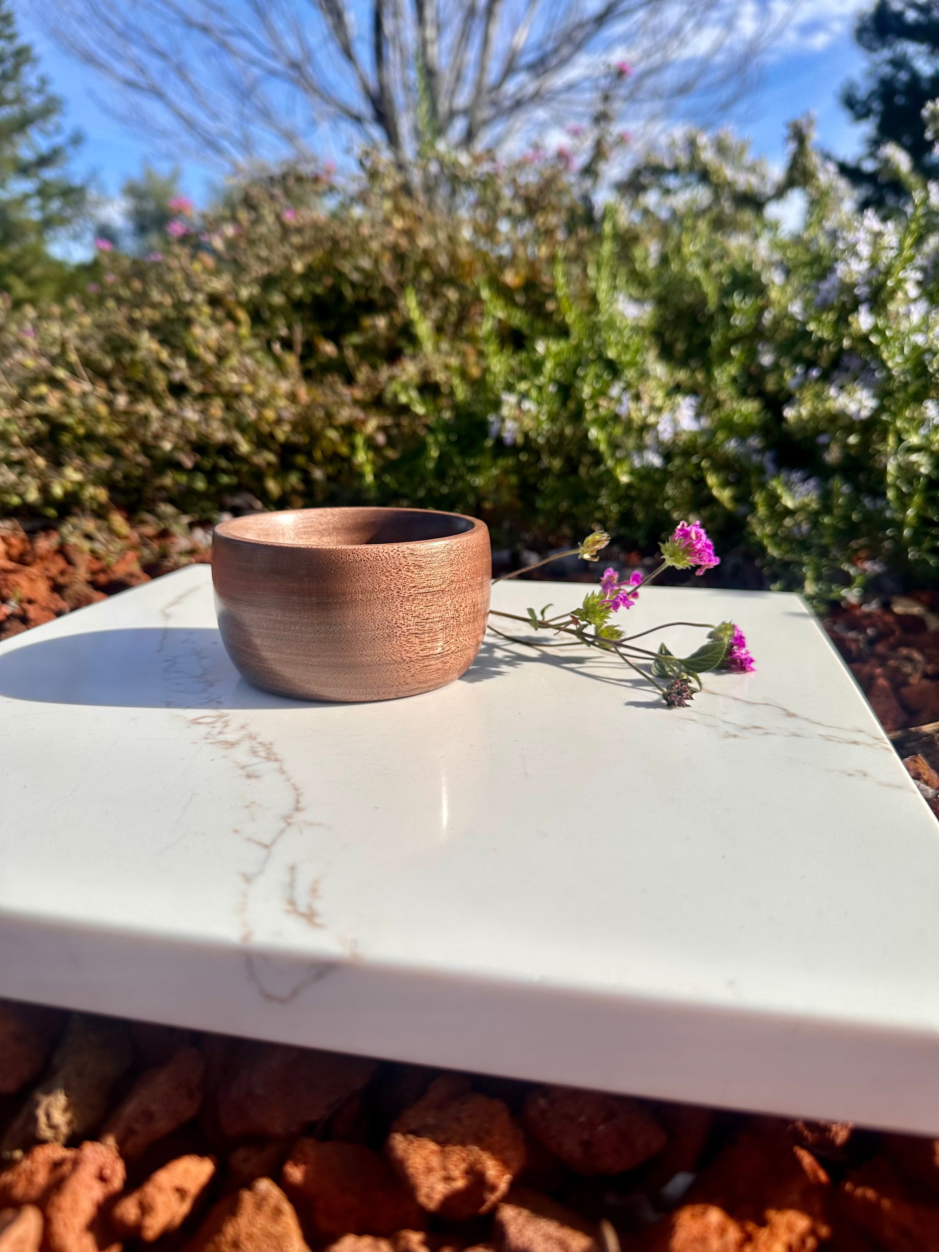 Handturned Walnut Bowl - Small Handmade Wooden Catchall