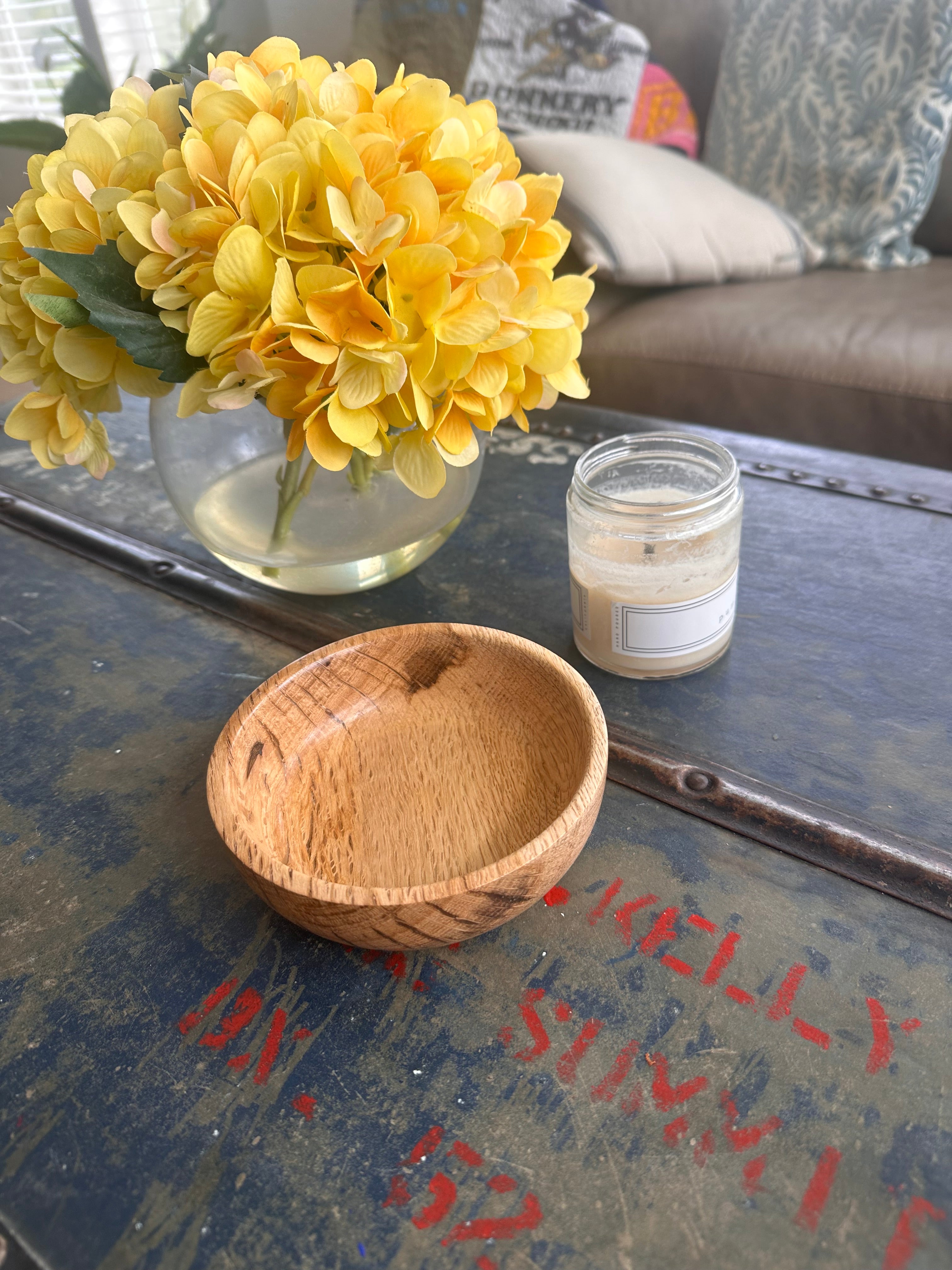 Handcrafted White Oak Bowl