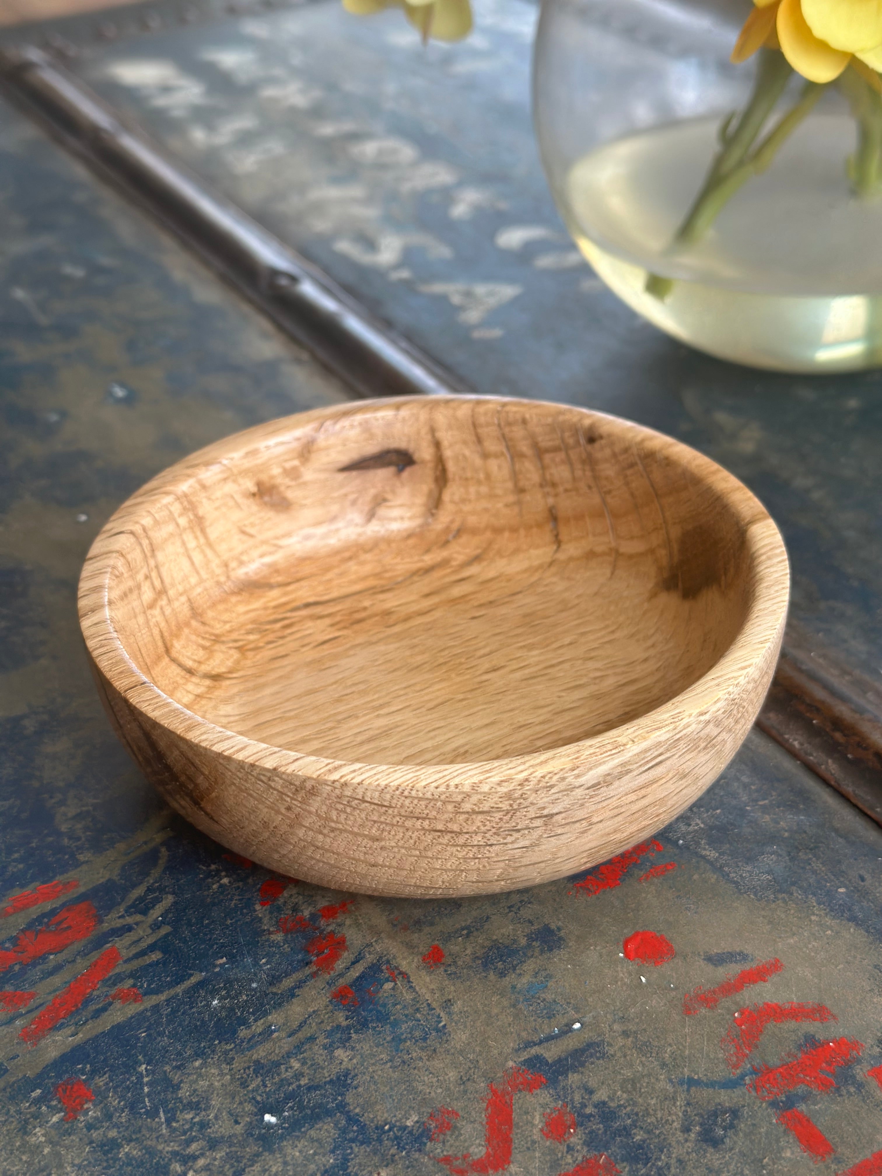 Handcrafted White Oak Bowl