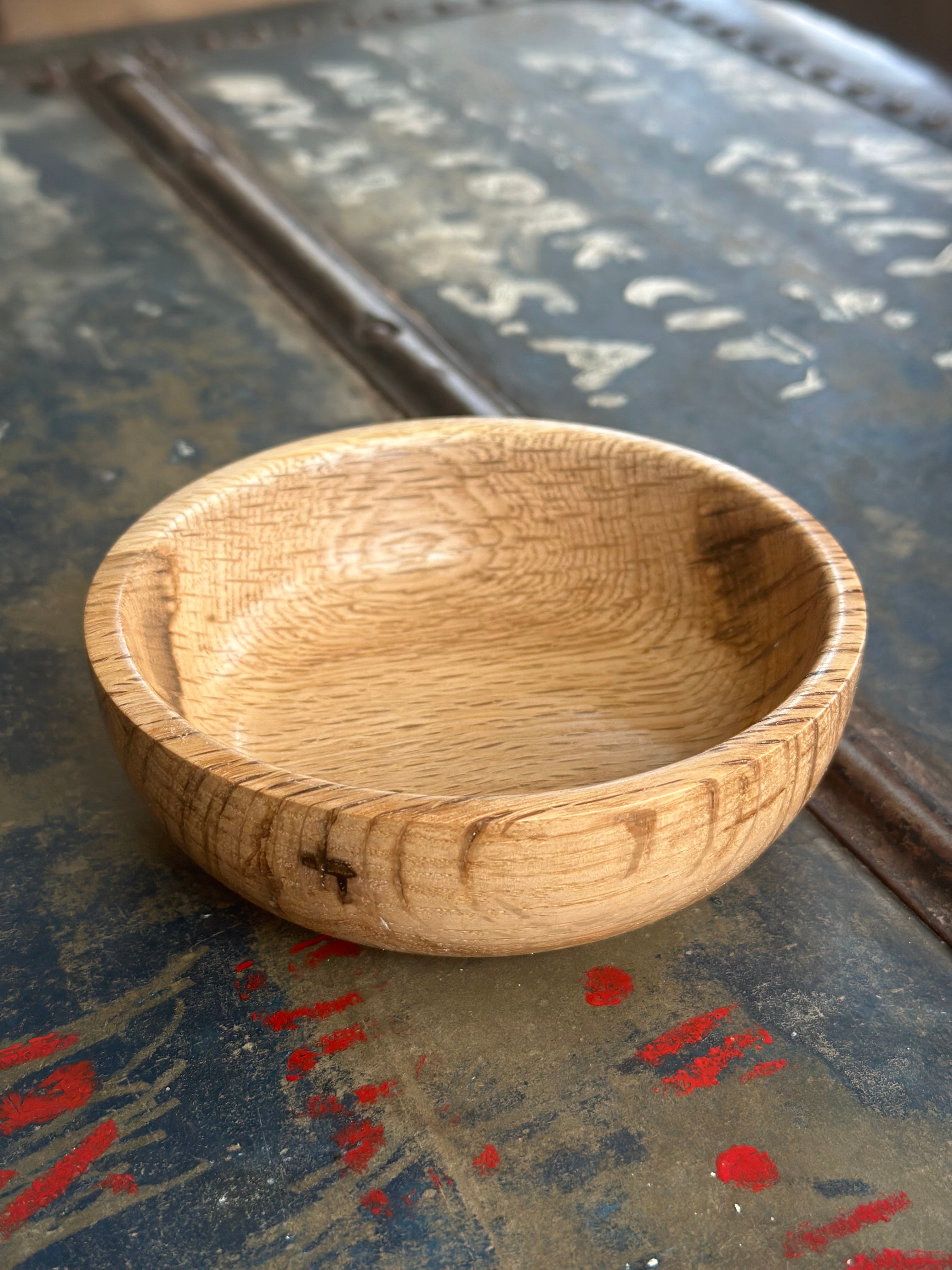 Handcrafted White Oak Bowl