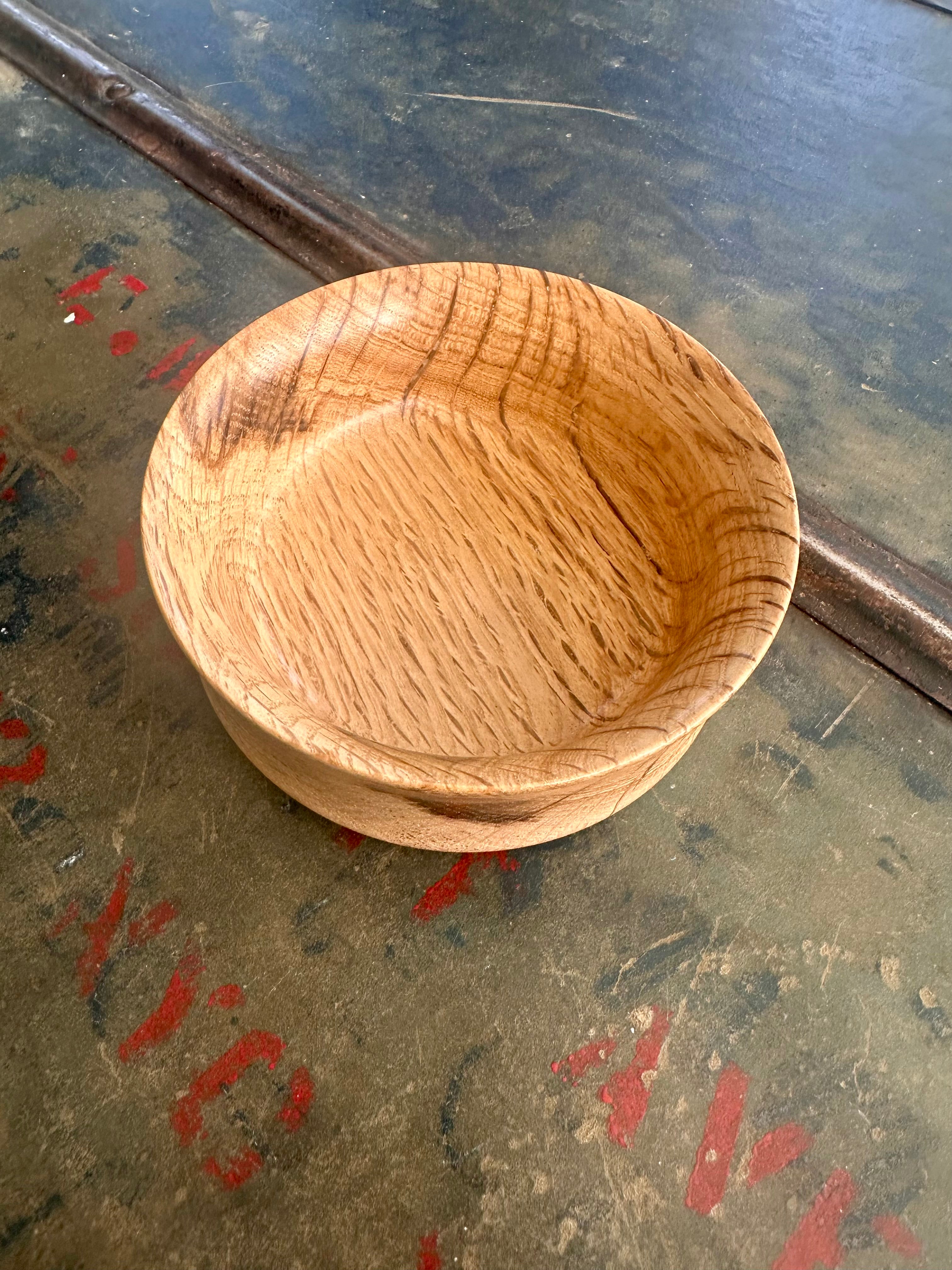Handcrafted White Oak Bowl