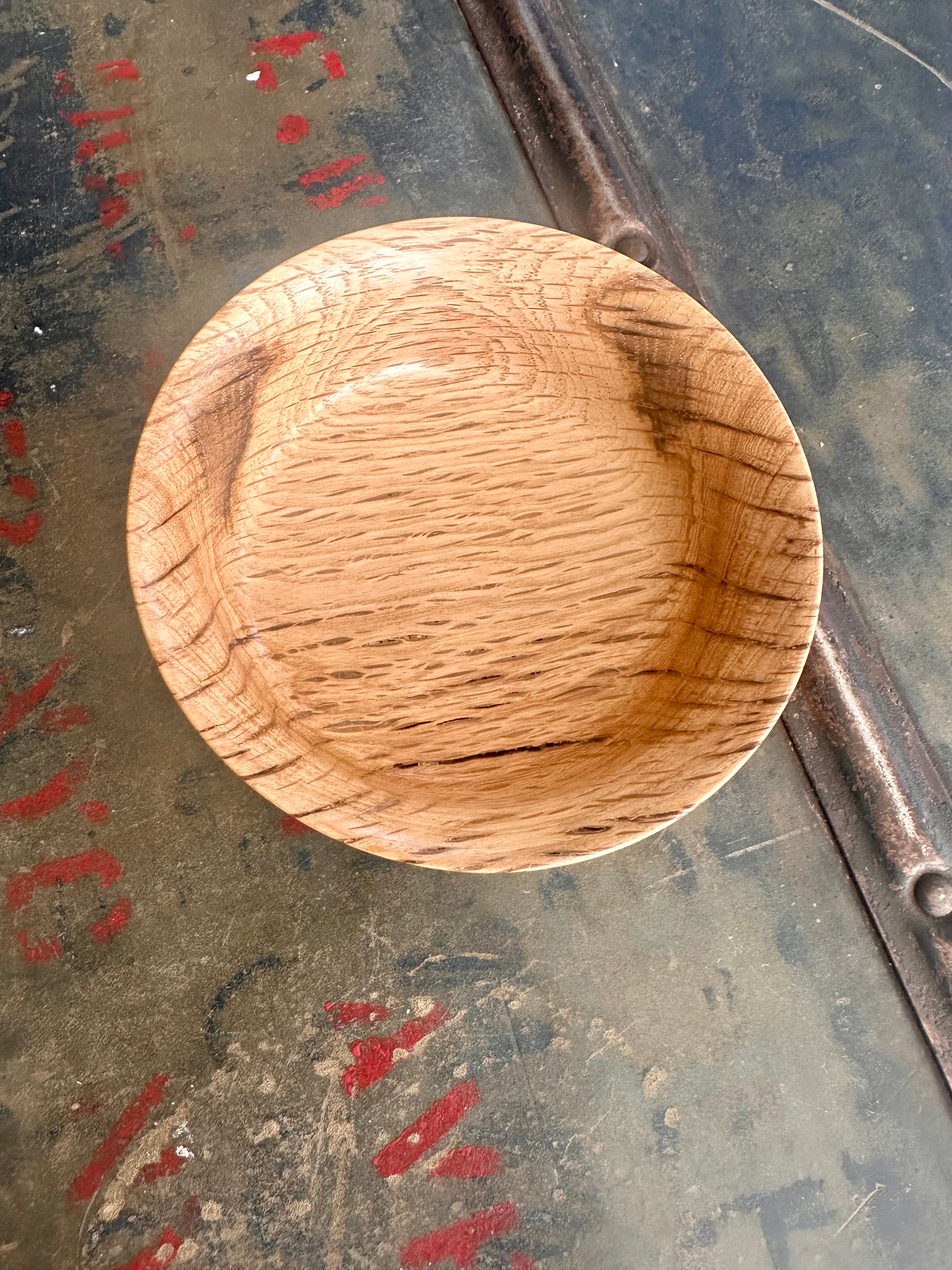 Handcrafted White Oak Bowl