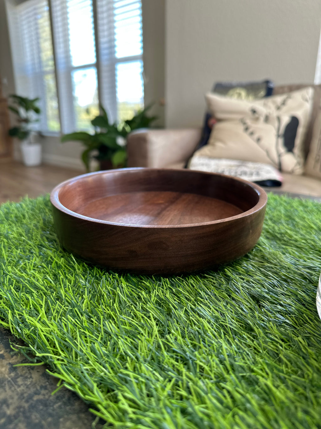 Handcrafted Walnut Bowl