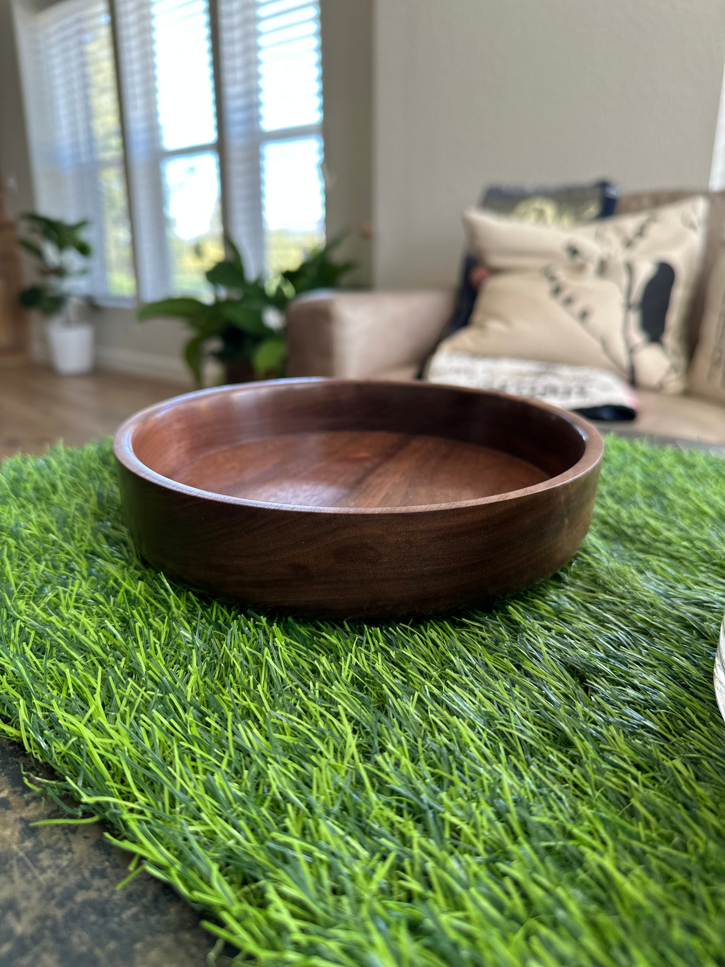 Handcrafted Walnut Bowl