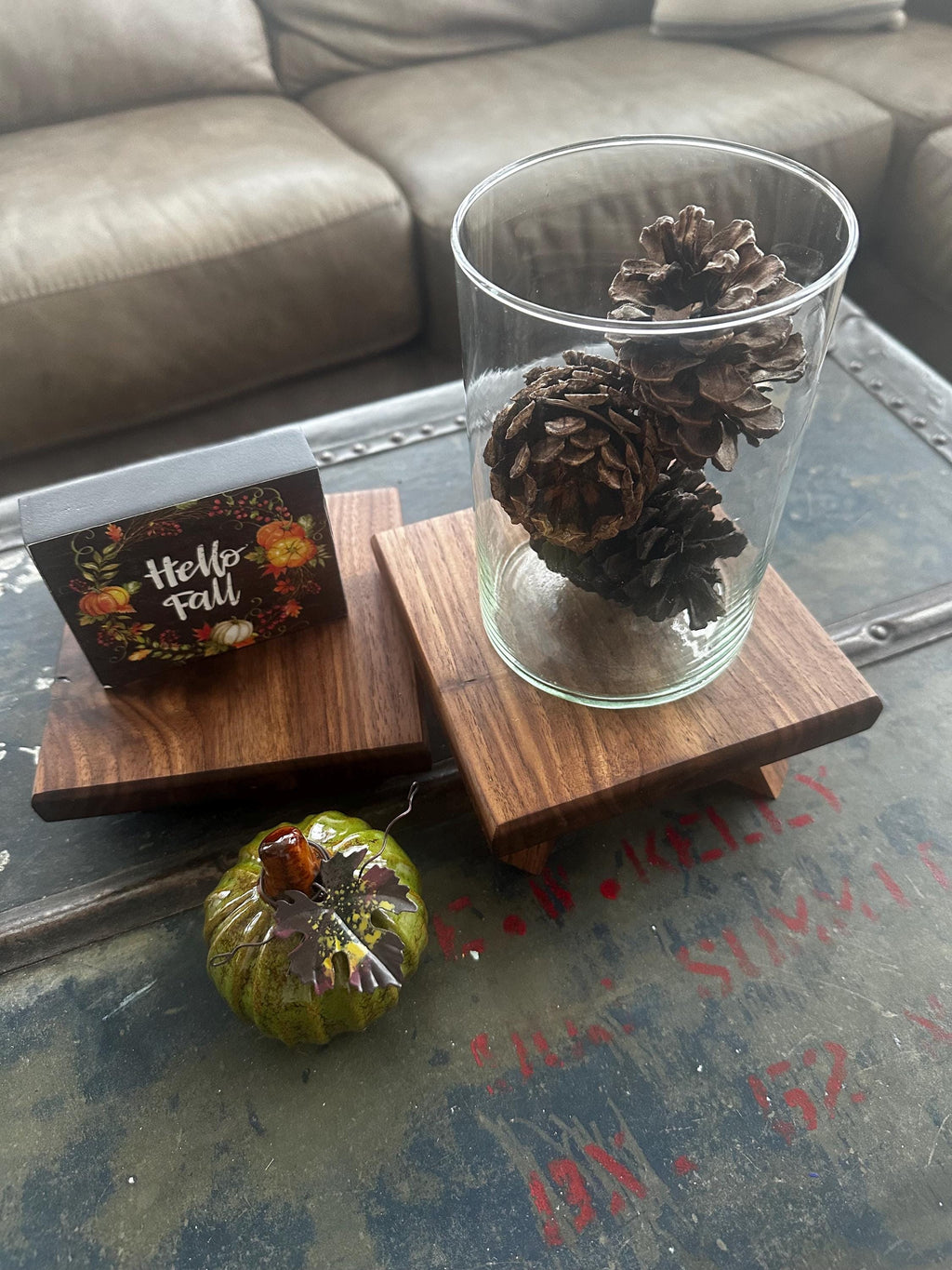Black Walnut Risers (set of 2)