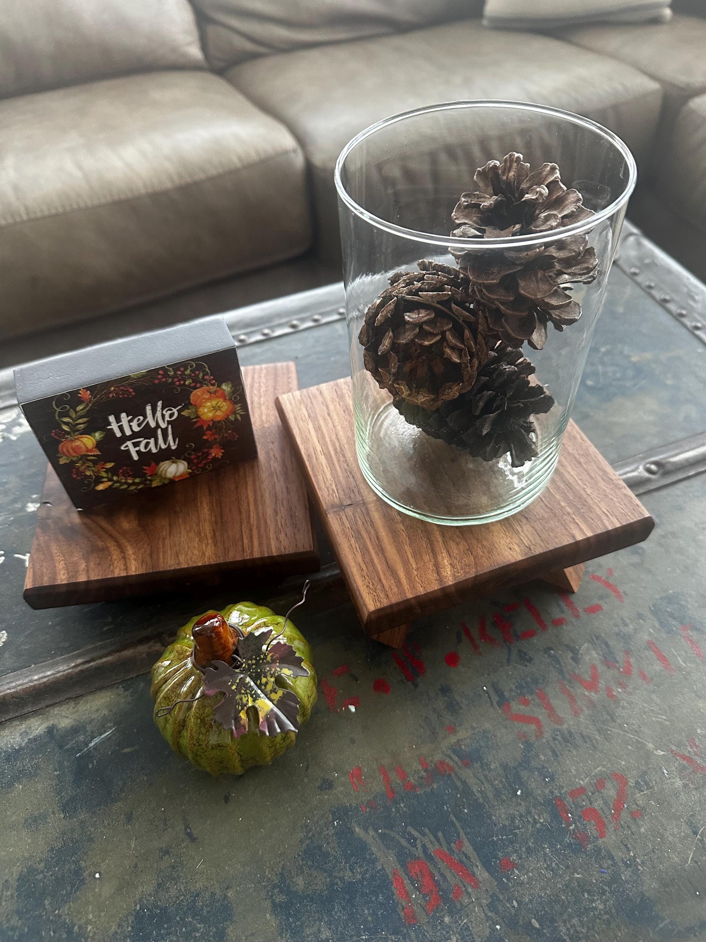 Black Walnut Risers (set of 2)