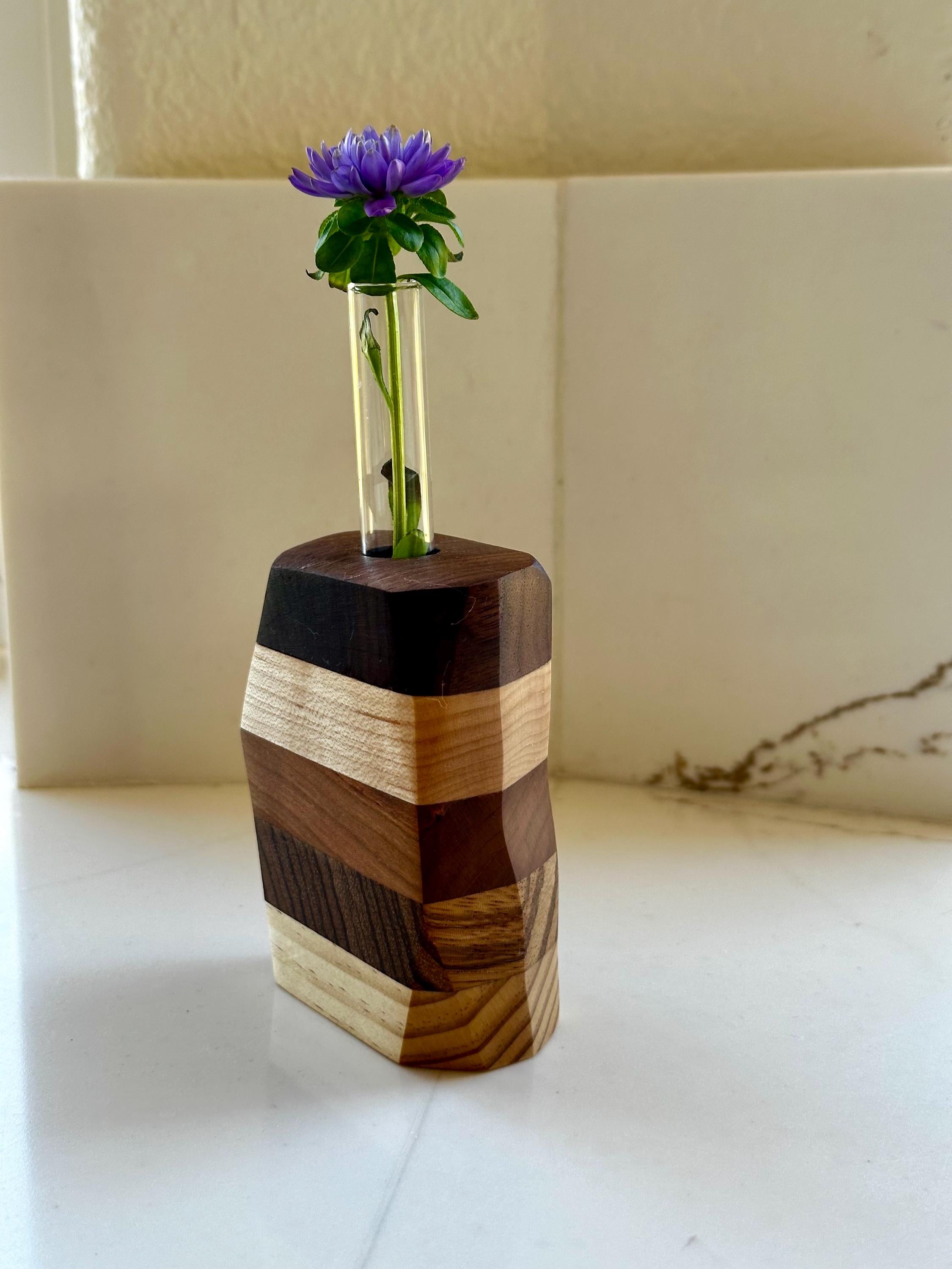 Wood Bud Vase OR Propagation Station