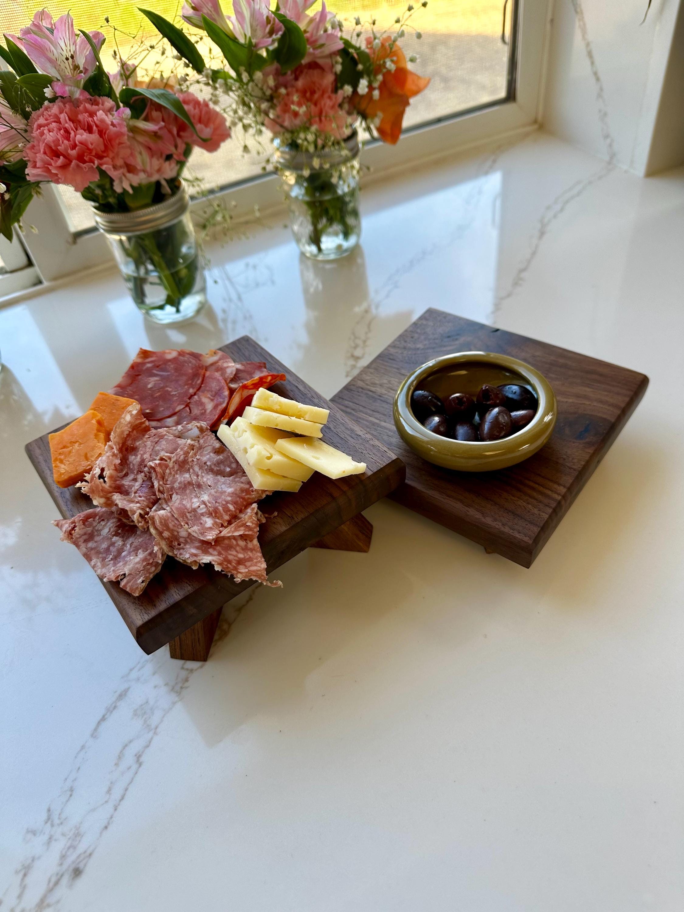 Black Walnut Risers (set of 2)